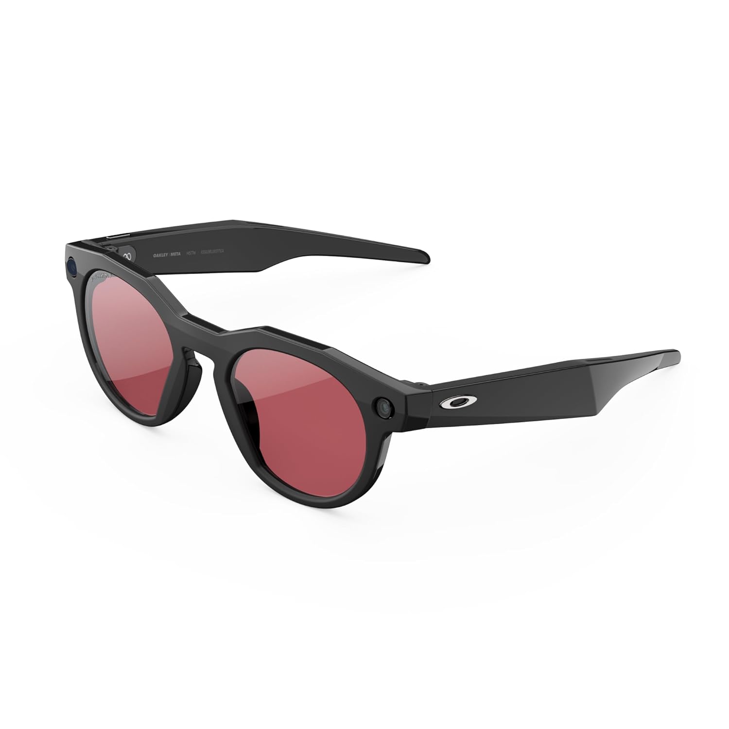 Meta Oakley HSTN, Black | Smart AI Glasses for Men, Women — Camera, Audio, Video Recording — Prizm™ Dark Golf Lenses — Sunglasses
