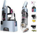 Shark StainForce Cordless Spot Cleaner, Dual-Activated Easy Spray Formula, OXY-Powered Cleaning, Indoor + Outdoor, Carpets, Upholstery, Car Seats & Stairs, Pet Urine & Odor Remover, 5" Tool, HX102BRN