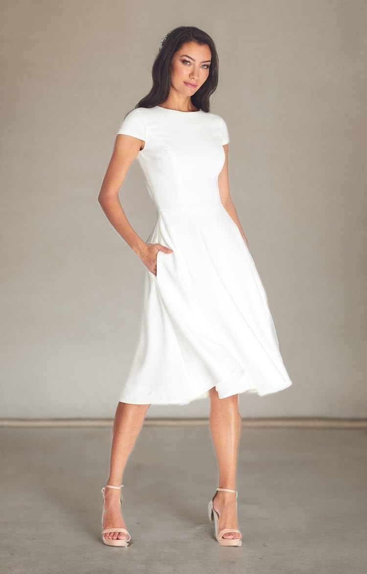 Dress The Population Women's Livia Midi High Dress