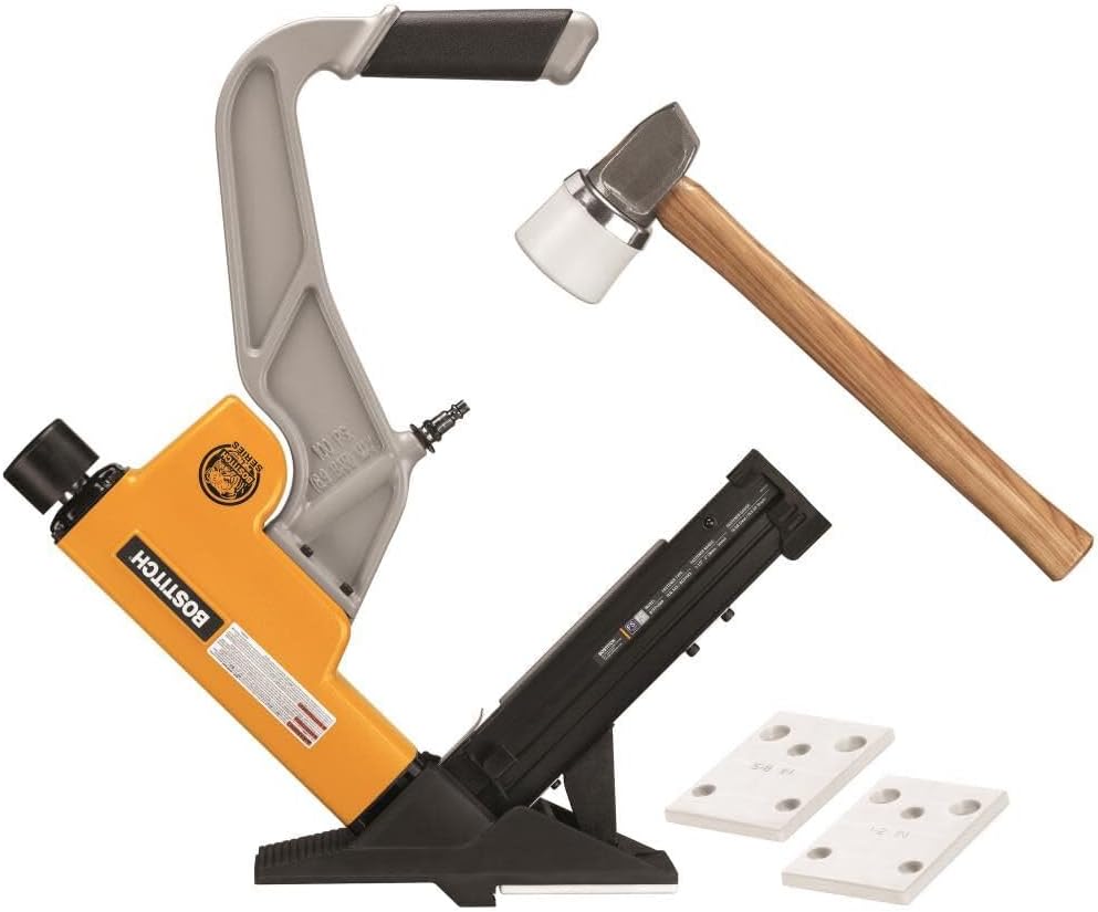 Bostitch Staples Flooring Pneumatic Nailer