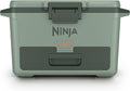 Ninja FrostVault 50qt Hard Cooler with Dry Zone | Integrated Fridge-Temp Dry Storage Drawer | Premium Heavy-Duty Insulated Cooler | Keeps Ice Cold for Days | Spanish Moss | FB151GN1