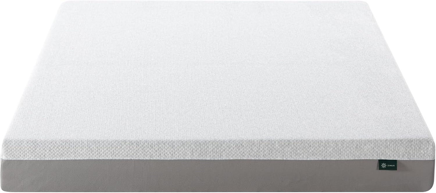 Zinus 6 Inch Ultima Memory Foam Mattress [New Version], Full, Fiberglass Free, Medium Firm Feel, Breathable Airflow Memory Foam, Certified Safe Foams & Fabric, Mattress in A Box