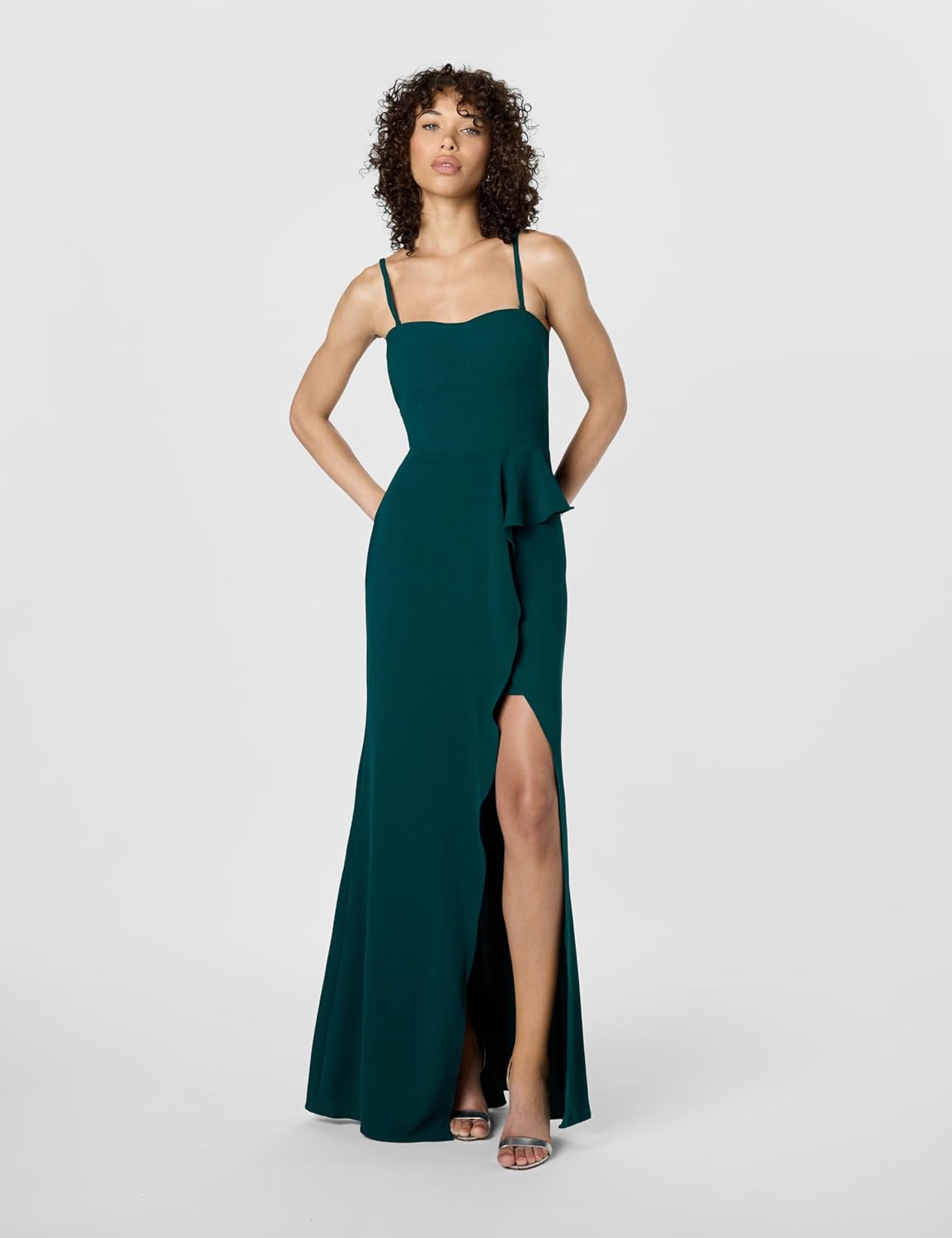 Dress The Population Women's Kai Bodycon Maxi Dress