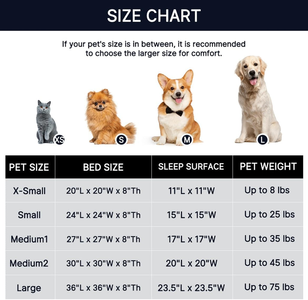 WESTERN HOME WH Calming Dog Bed & Cat Bed, Anti-Anxiety Donut Dog Cuddler Bed, Warming Cozy Soft Dog Round Bed, Fluffy Faux Fur Plush Dog Cat Cushion Bed for Small Medium Dogs and Cats