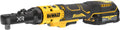 DEWALT 20V MAX* XR Brushless 1/4 in. & 3/8 in. Sealed Head Ratchet Kit (DCF520GE1)