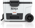 Ninja | Cooler | FrostVault 45QT Cooler with Wheels | Insulated with Temp Dry Storage Drawer | Keeps Ice Cold for Days | for the Beach, Camping, Picnics & More | Cloud White | FB245WH
