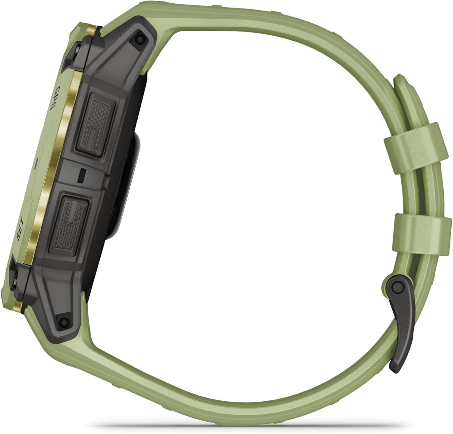 Garmin Instinct® 3 – 50 mm, AMOLED Display, Rugged Outdoor GPS Smartwatch, Built-in Flashlight, Alpine Rush Collection Limited Edition Color, Fern Green with Fern Green Band