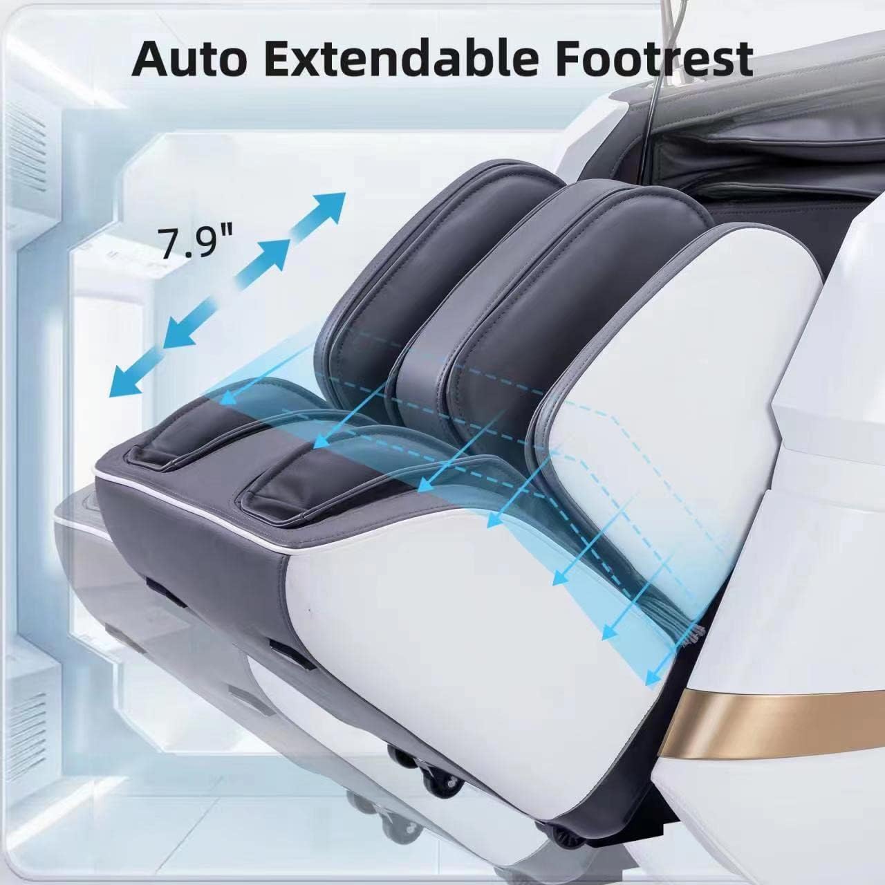 MassaMAX 2026 4D Massage Chair, Full Body Recliner with OTA Cloud Tech, Deep Yoga Stretch, 27 Auto Modes, 55" SL Track, APP & AI Voice Control, Auto Footrest, Zero Gravity, and Heating for Relaxation