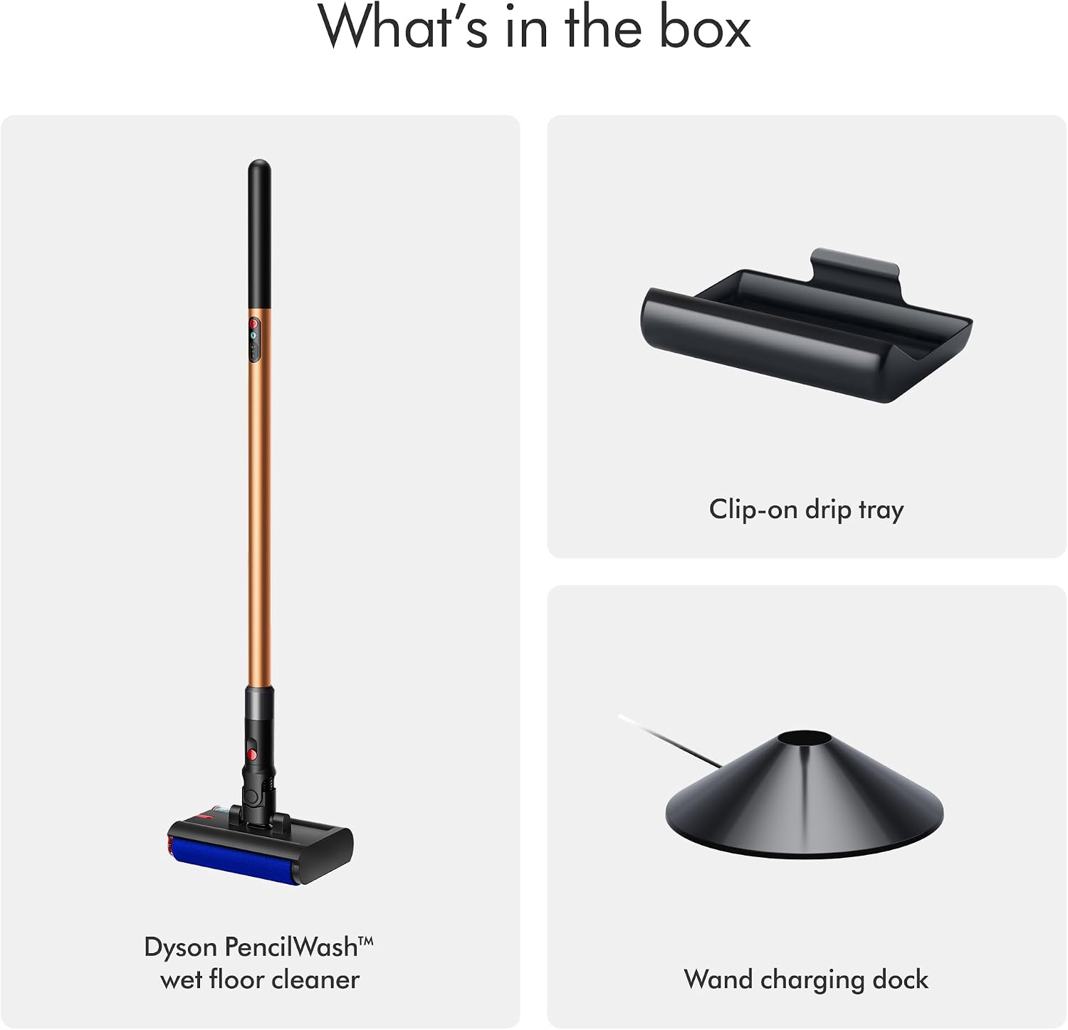 Dyson PencilWashᵀᴹ Cordless Wet Cleaner for Hard Floors - Ultra Slim and maneuverable, Cleans Wet and Dry Messes, 30 Minutes Run time