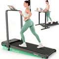 FUNMILY Walking Pad Treadmill with Incline, Foldable Treadmills for Home Office, Portable Walking Pad 300lbs Capacity, Remote Control, Led Touch Screen, 2s Folding Treadmill