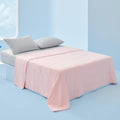 Bedsure Cooling Blankets for Hot Sleepers - Cooling Comforter, Cold Summer Blanket Queen Size for Bed, Ice Breathable and Lightweight Gift for Night Sweats, Pink, 90x90 Inches