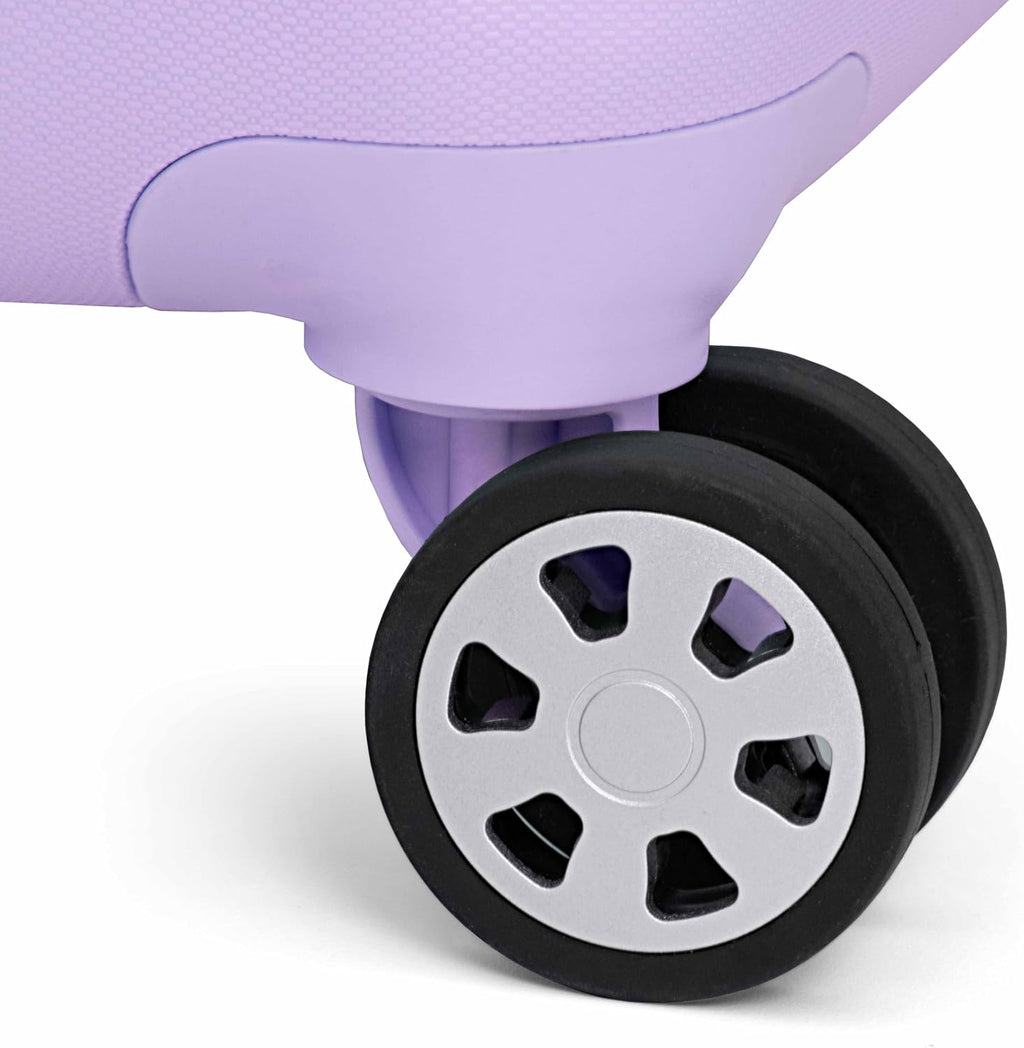 Traveler's Choice Pagosa Hardshell Expandable Luggage with Spinner Wheels, Lavender, 27-Inch Medium