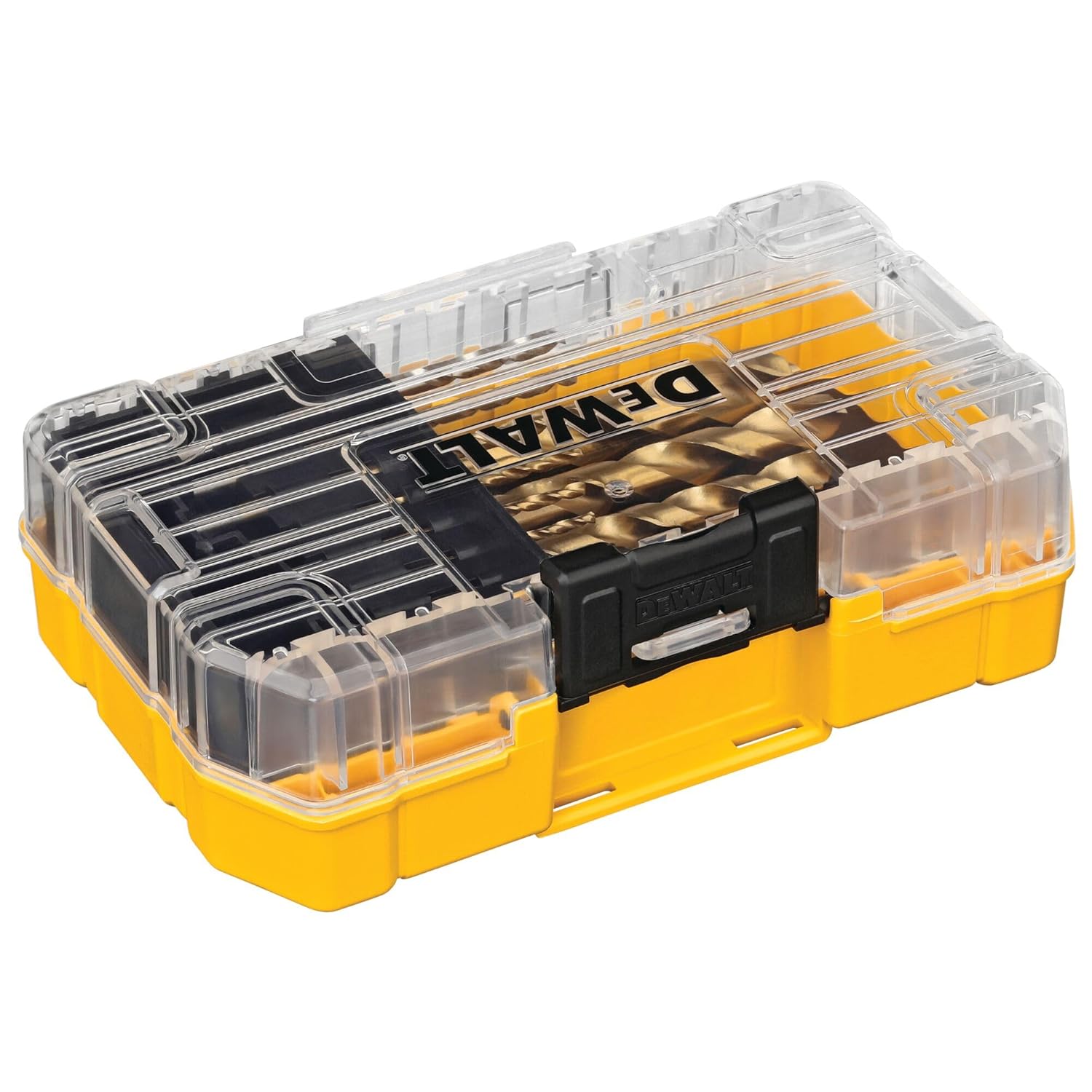 DEWALT Drill Bit Set, Titanium Nitride Coated, 14-Piece (DW1354)