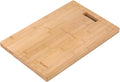 Ruvati 17.25 x 11 inch Bamboo Cutting Board for Ruvati Workstation Sinks - RVA1217BAM