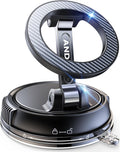 ANDERY Car Phone Holder for Magsafe [78+LBS Strongest Suction & 2400gf Strongest Magnetic] 360° Adjustable Car Phone Mount, Phone Holders for Your Car for iPhone 17-12 & All Phones, Father Gifts