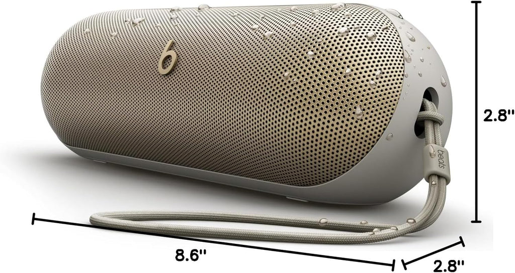 Beats Pill - Portable Bluetooth Speaker- Up to 24H Battery Life, Water Resistant, Bluetooth, Apple & Android Compatible, Seriously Loud Sound for Home, Outdoor and Travel- Champagne Gold