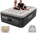 OhGeni Air Mattress Full with Built in Pump, 20" Raised Inflatable Blow up Mattress, Family Choice Award Winner, Portable Foldable Bed with Upgraded Surface for Home & Camping, 600 lbs