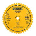 DEWALT 12 Inch Miter Saw Blades, 2 Pc, 40 Tooth Rough, 80 Tooth Fine Finish Tungsten Carbide Tipped Steel Blades, 1 in Arbor (DWA124080CMB)