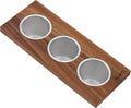 Ruvati Condiment Tray 3 Bowl Serving Board for Workstation Sinks (Complete Set) - RVA1377