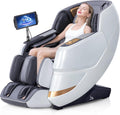 MassaMAX 2026 4D Massage Chair, Full Body Recliner with OTA Cloud Tech, Deep Yoga Stretch, 27 Auto Modes, 55" SL Track, APP & AI Voice Control, Auto Footrest, Zero Gravity, and Heating for Relaxation