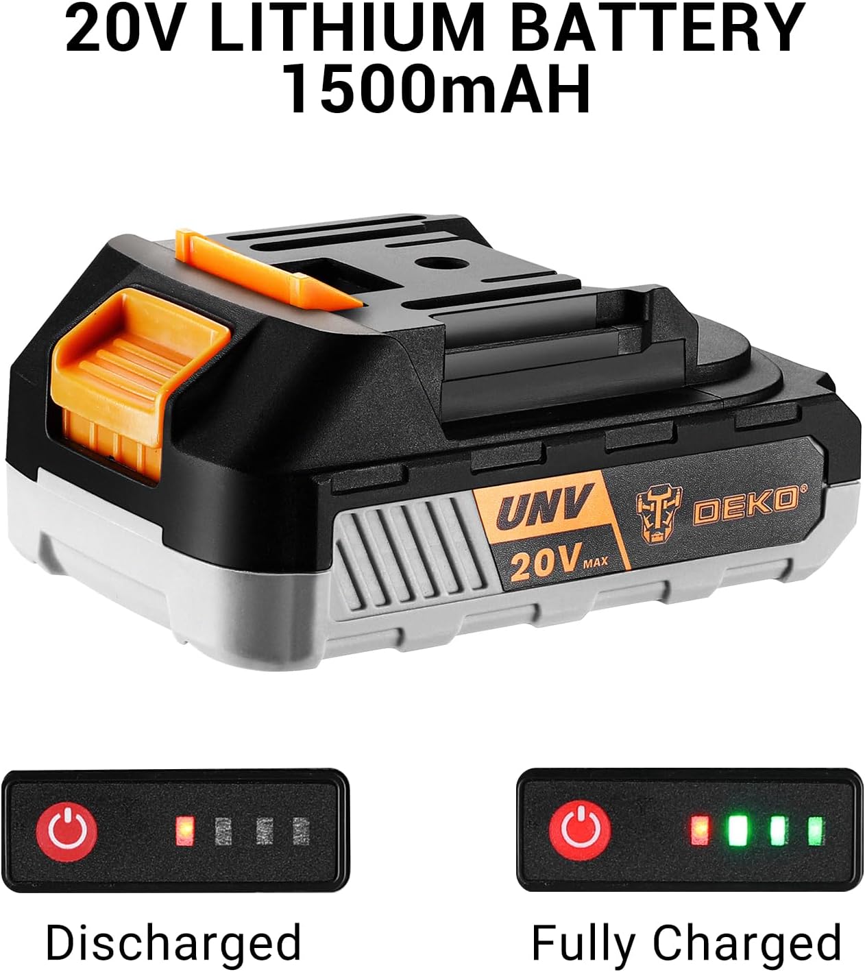 Power Drill Cordless: DEKOPRO Cordless Drill 20V Electric Power Drills Set Tool Drills Cord-less Set with Battery and Charger