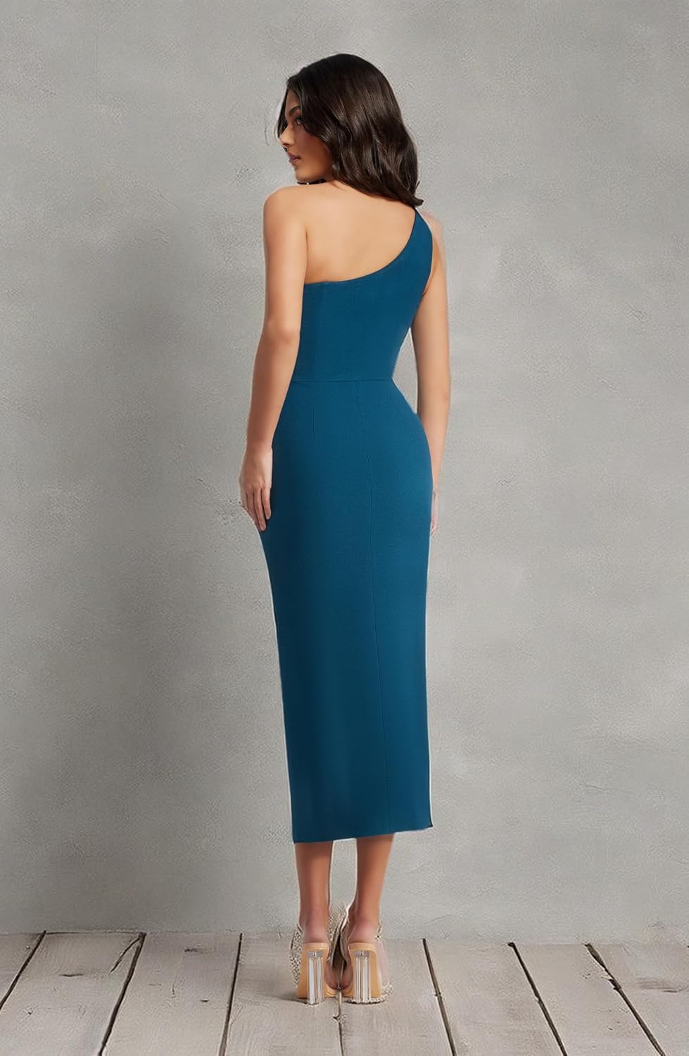 Dress The Population Womens Magnolia Bodycon Midi Dress