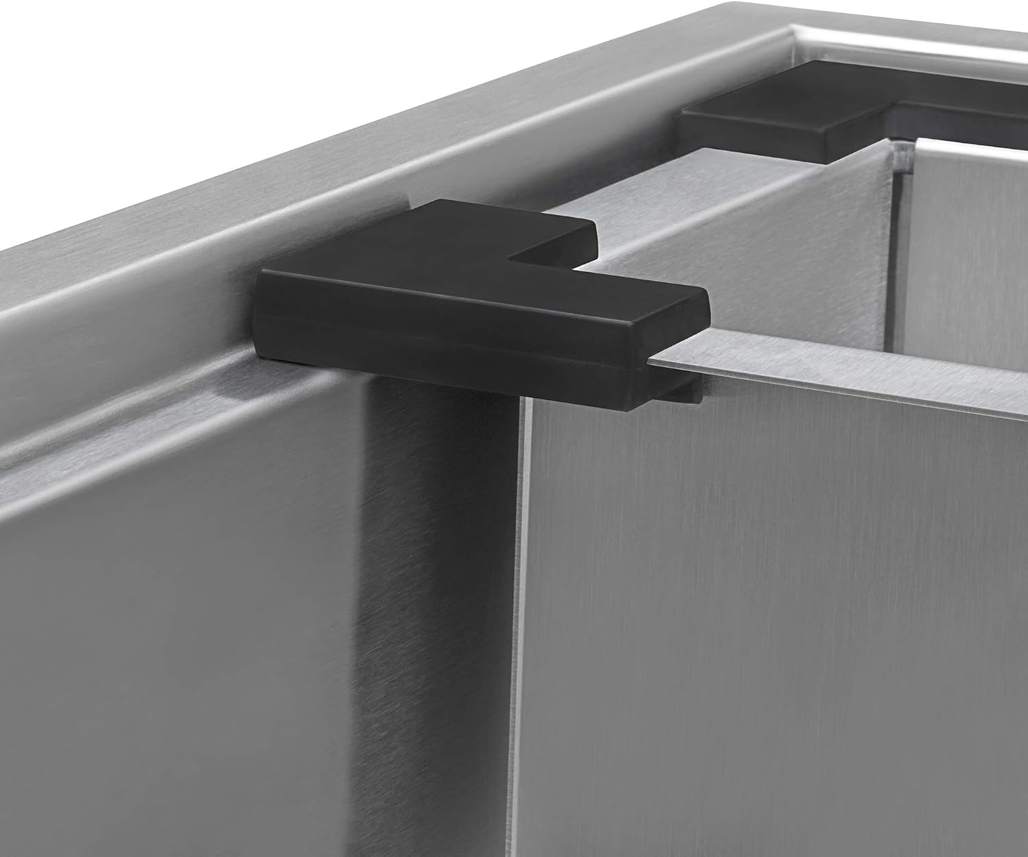 Ruvati Workstation Sink Colander 17.25 inch Stainless Steel with Plastic Corners - RVA1327