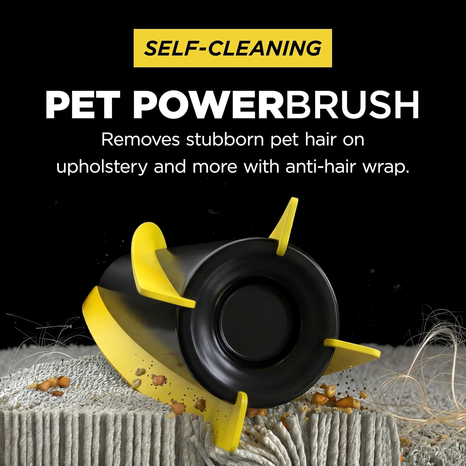 Shark UltraCyclone™ Pet Pro Plus Cordless Handheld Vacuum, Powerful Suction, Portable Vacuum for Car & Home, Pet Power Brush, Crevice Tool, Scrubbing Brush, XL Dust Cup, Brown, CH951BR1