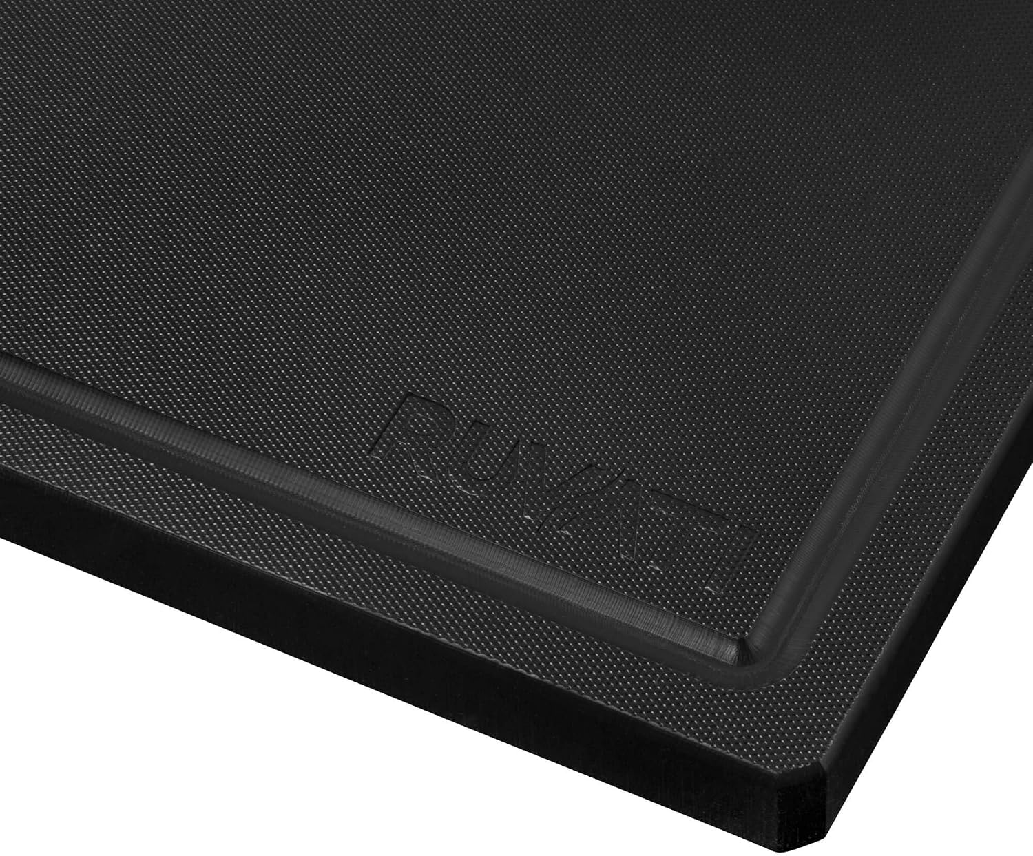 Ruvati 17 x 11 inch Black Resin Thick Cutting Board for Ruvati Workstation Sinks - RVA1217BLK