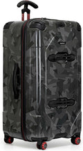 Traveler's Choice Maxporter II Polycarbonate Hardside Trunk with Spinner Wheels, Gray Camo, 31-Inch Large Trunk