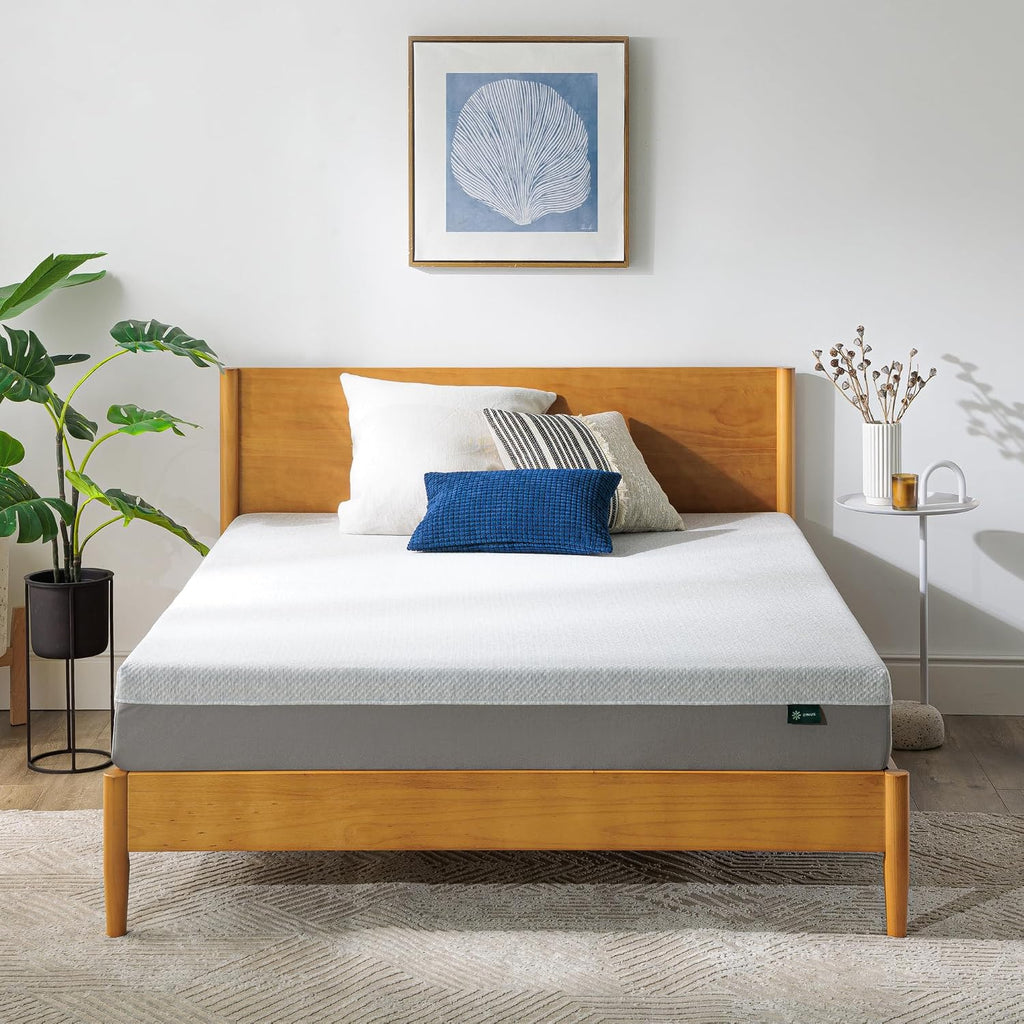 Zinus 6 Inch Ultima Memory Foam Mattress [New Version], Full, Fiberglass Free, Medium Firm Feel, Breathable Airflow Memory Foam, Certified Safe Foams & Fabric, Mattress in A Box