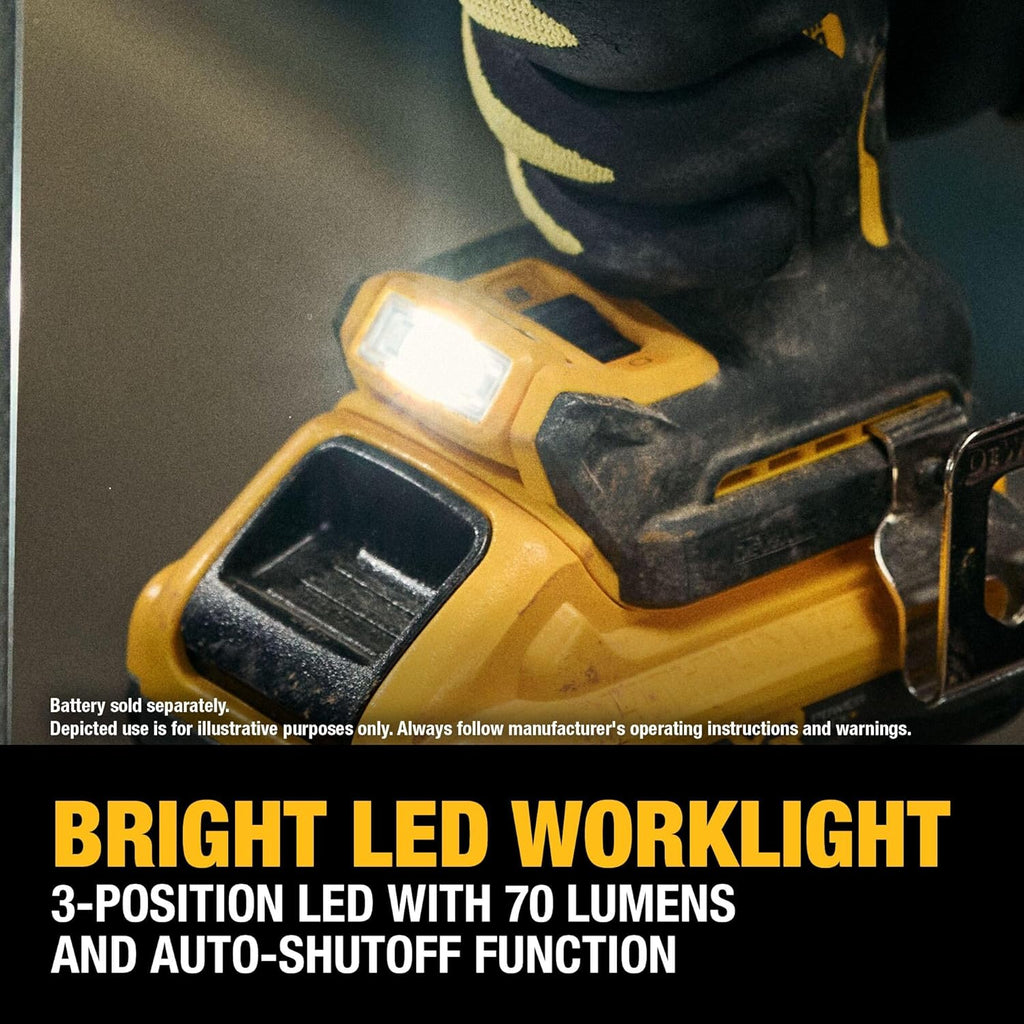 DEWALT 20V MAX XR 1/2 in. Brushless Cordless Hammer Drill Kit With 5AH Battery and Charger (DCD806H1)