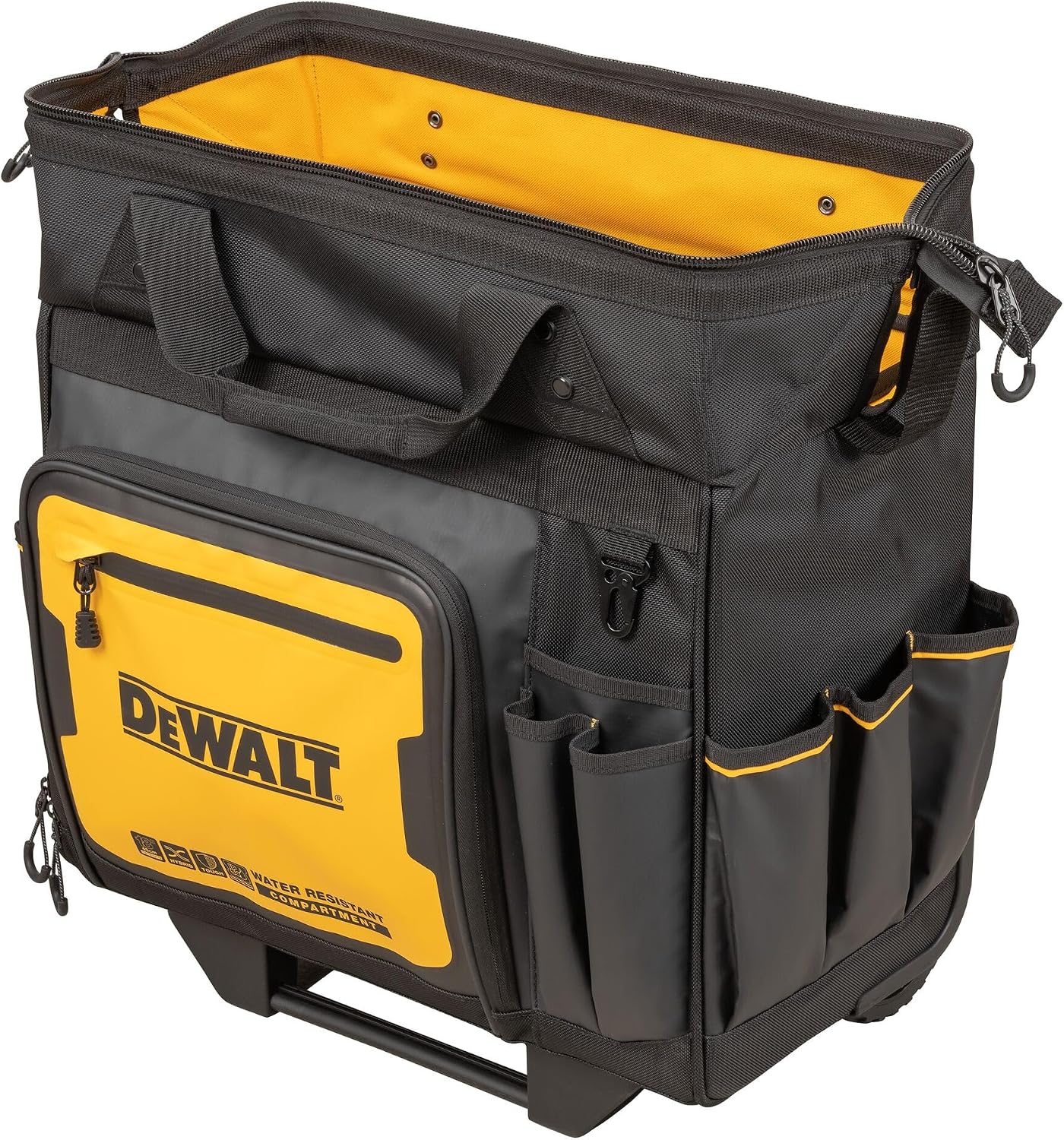 DEWALT 18 Inch Rolling Tool Storage Bag with 27 Pockets (DWST560107)