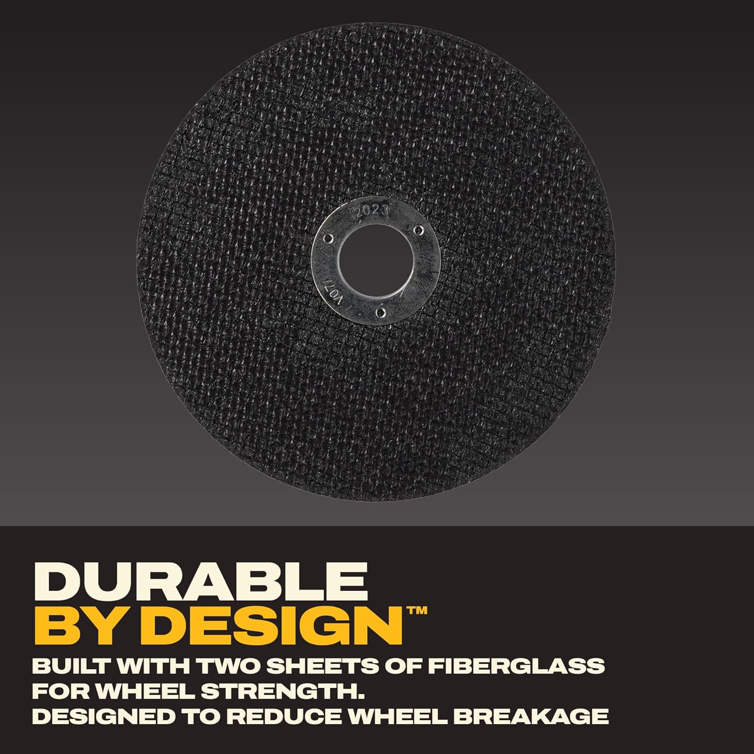 DEWALT 4-1/2 In x .045 in Aluminum Oxide Bonded Abrasive Cut Off Blade with 7/8 in Arbor, 15 Pack General Purpose Cutting Wheels (DWA8051B15)