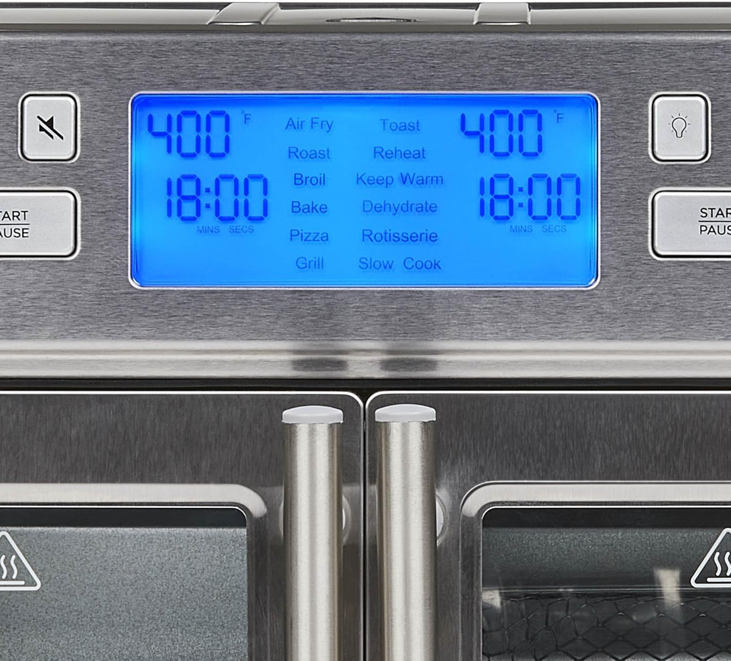 Emeril Lagasse Dual Zone 360 Air Fryer Oven Combo with French Door, 25 QT Extra Large, Cook Two Foods in Different Ways, Up to 60% Faster from Frozen to Finish