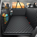 URPOWER 2026 Upgraded Back Seat Extender for Dogs - Large Hard Bottom Dog Car Seat Cover Holds 550lbs, Waterproof Dog Hammock Pet Bed with High-Density Foam Non-Slip Backseat Protector