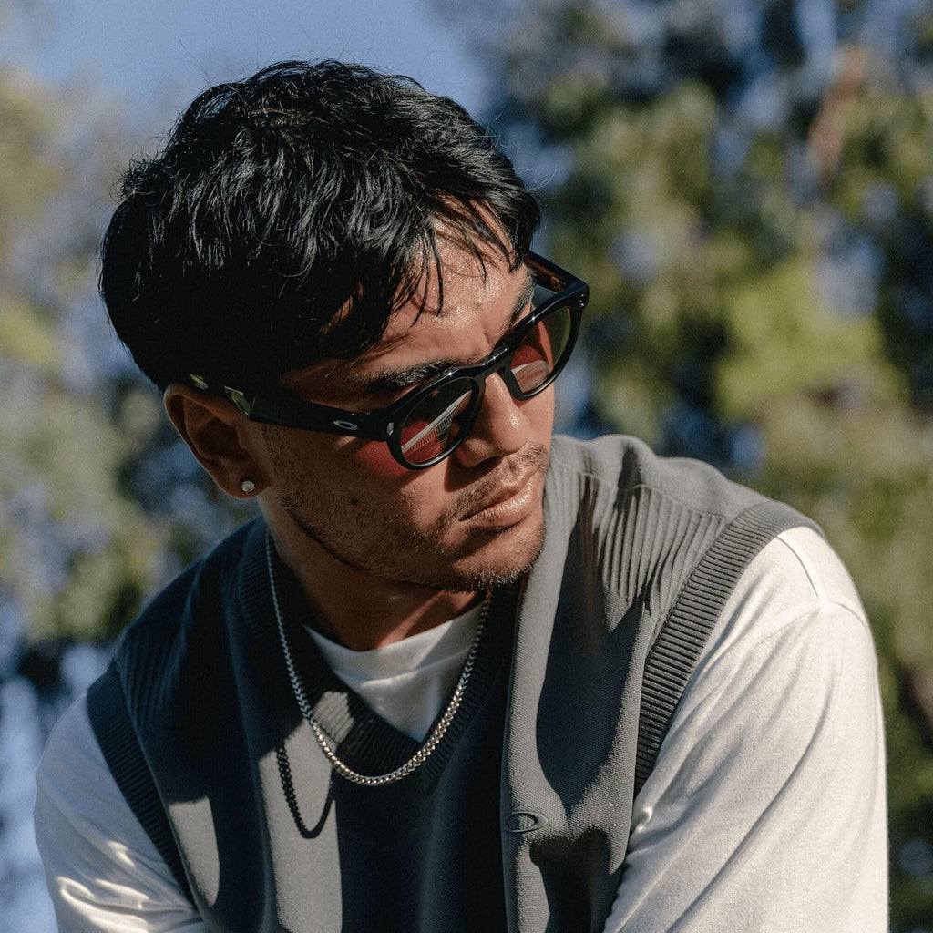 Meta Oakley HSTN, Black | Smart AI Glasses for Men, Women — Camera, Audio, Video Recording — Prizm™ Dark Golf Lenses — Sunglasses