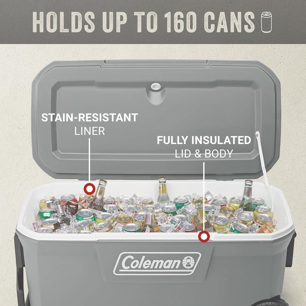 Coleman Ice Chest | 316 Series Wheeled Cooler