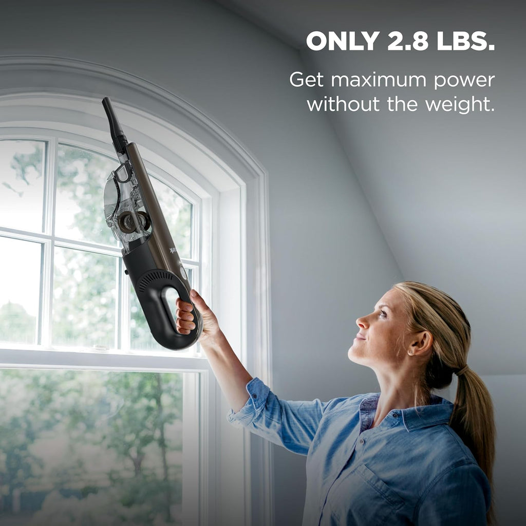 Shark UltraCyclone™ Pet Pro Plus Cordless Handheld Vacuum, Powerful Suction, Portable Vacuum for Car & Home, Pet Power Brush, Crevice Tool, Scrubbing Brush, XL Dust Cup, Brown, CH951BR1