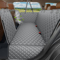 URPOWER 4 in 1 Dog Car Seat Cover for Back Seat, Waterproof Dog Hammock with Mesh Window and Side Flap Pet Car Seat Protector Dogs Backseat Cover for Cars, SUVs & Mid-Size Trucks