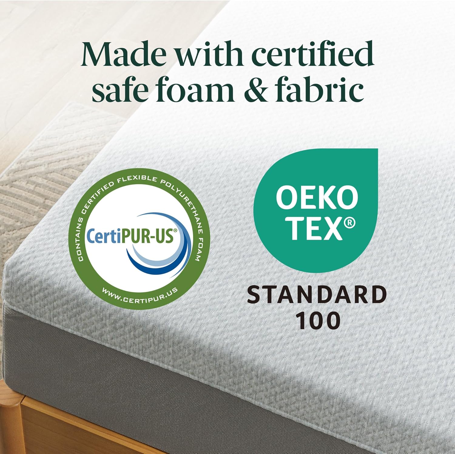 Zinus 6 Inch Ultima Memory Foam Mattress [New Version], Full, Fiberglass Free, Medium Firm Feel, Breathable Airflow Memory Foam, Certified Safe Foams & Fabric, Mattress in A Box